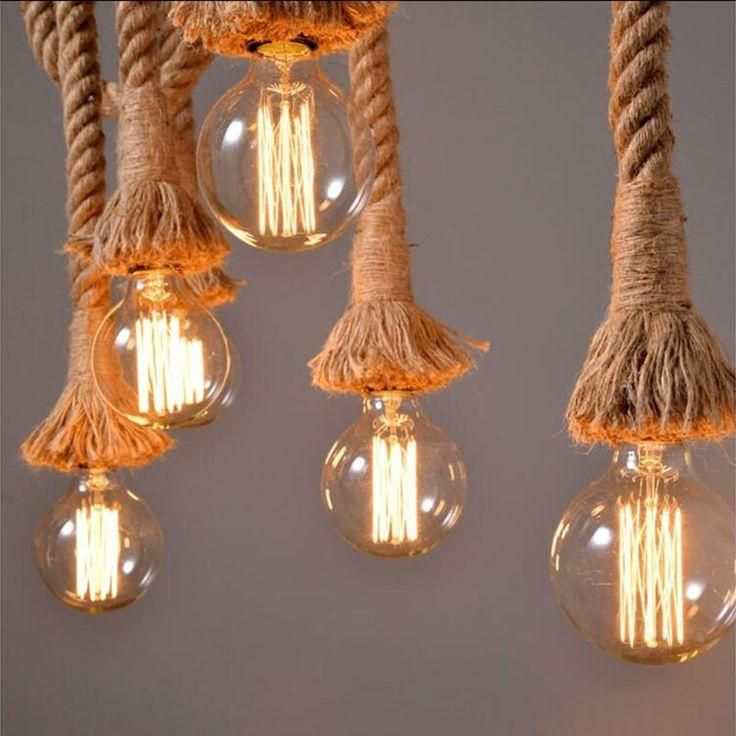 Thumbnail: Bamboo 6 bulb chandelier