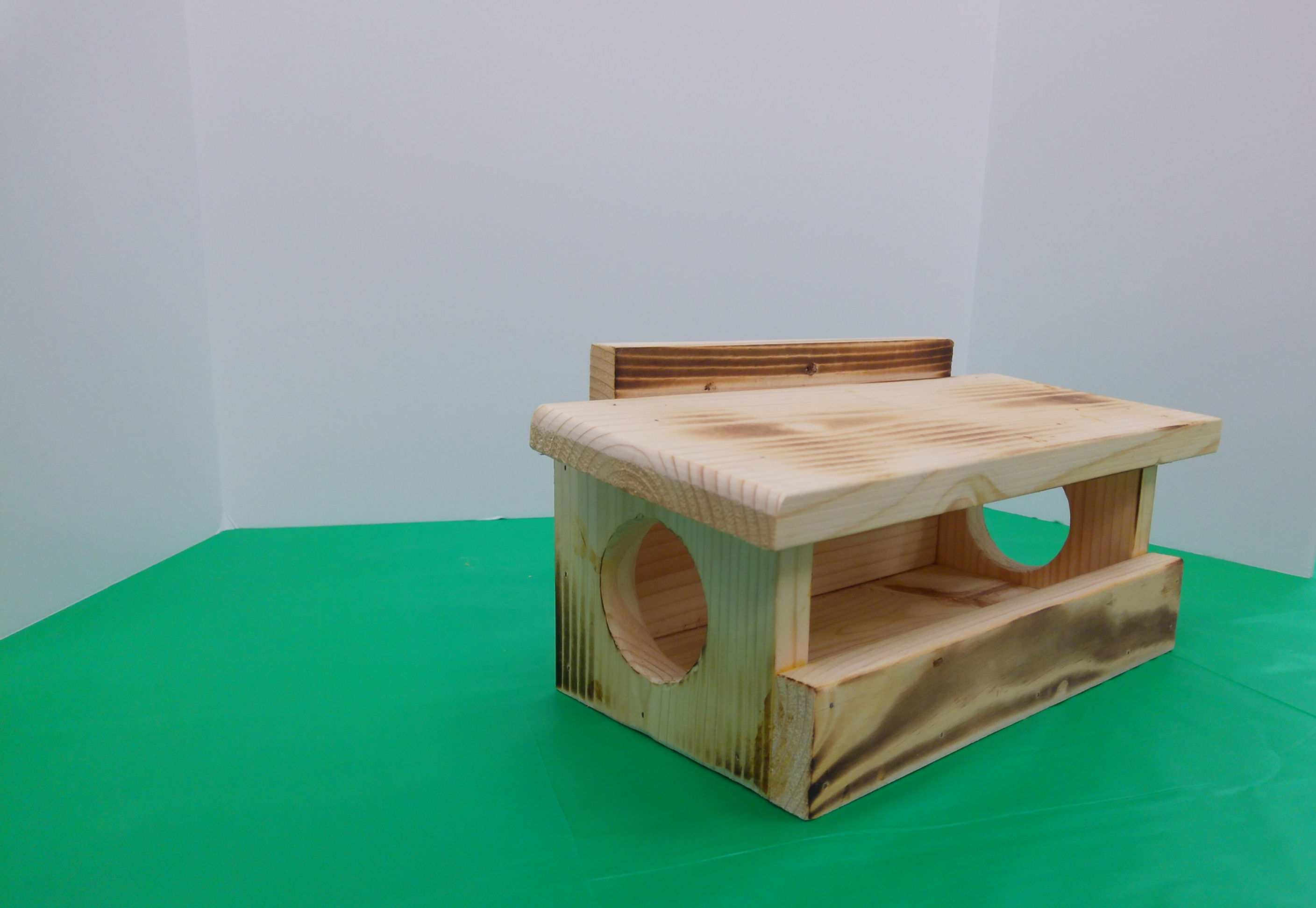 Pine bird feeder