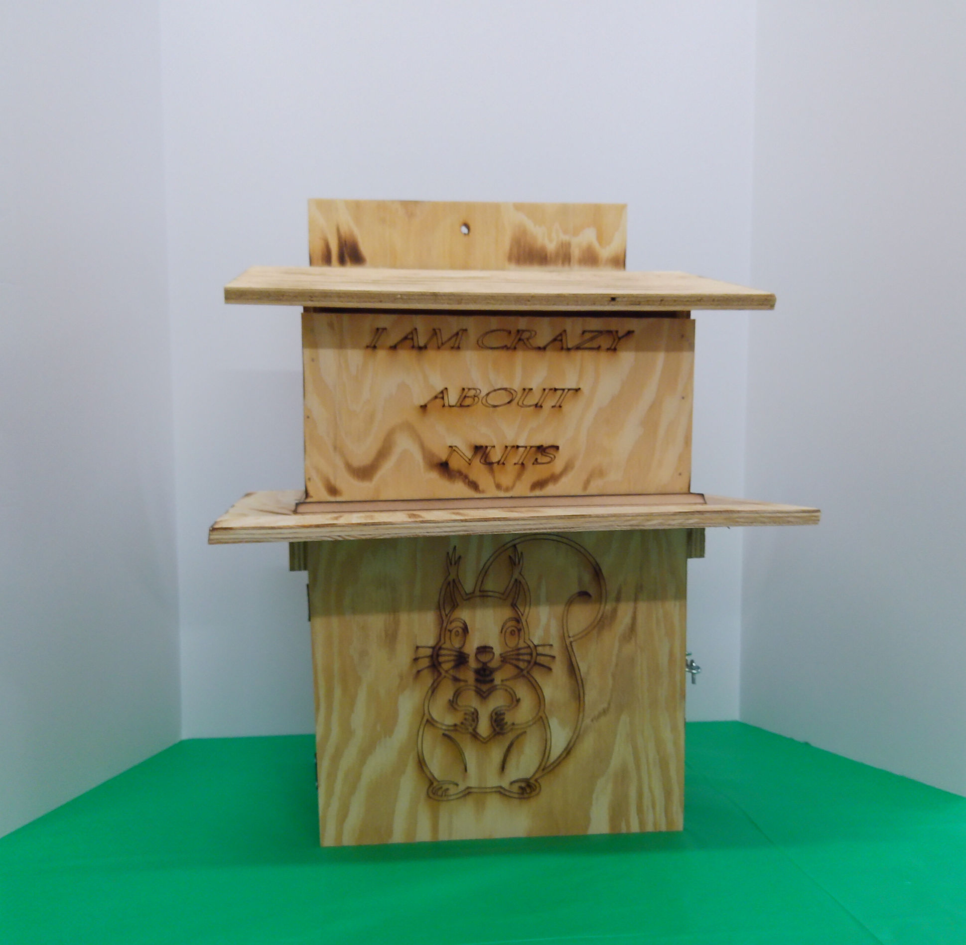 Squirrel nesting box