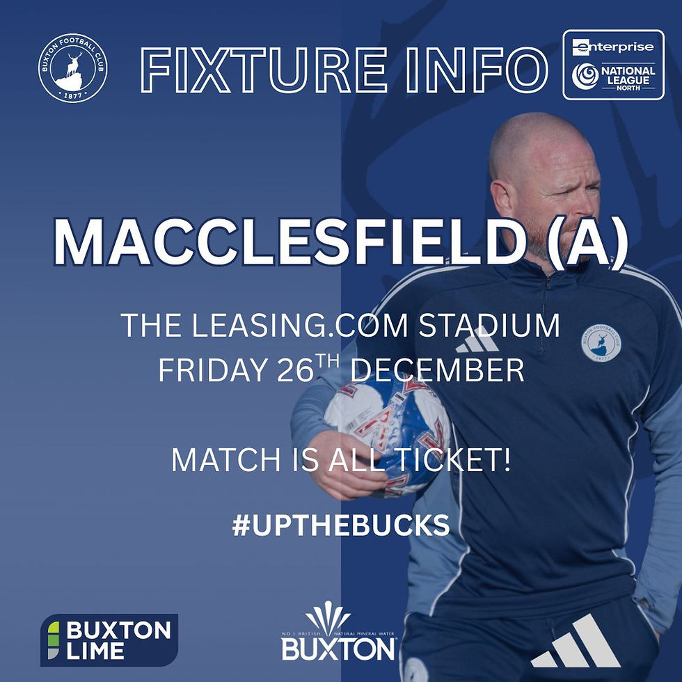 Macclesfield Ticket News