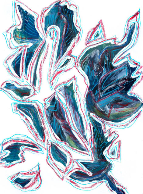 Fractured Flowers Blue and Red.jpg