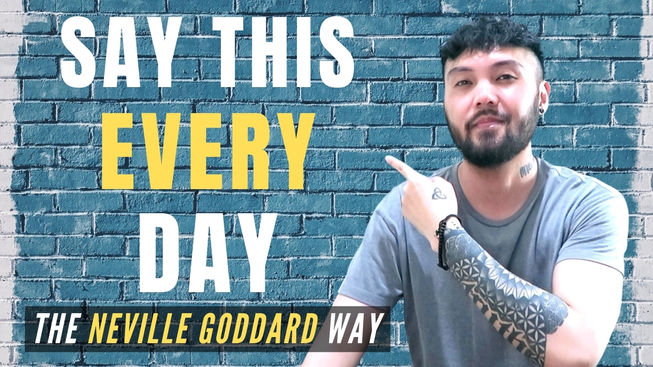 Super Powerful Affirmation That Will CHANGE YOUR LIFE! (Security, Wealth, Freedom) | Neville Goddard