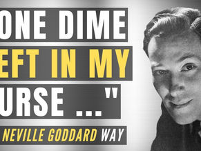 Woman Only Has ONE DIME Left In Her Purse. What Happens Next Will INSPIRE YOU! | Neville Goddard
