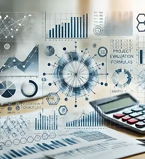 DALL·E 2024-09-10 15.04.13 - A professional and clean image representing 'Project Evaluati