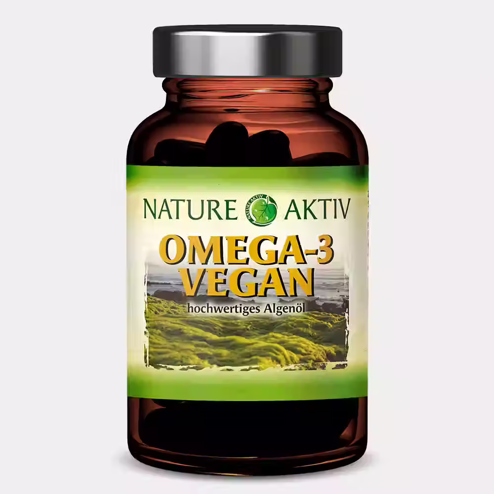 Nature Aktiv Omega-3 vegan - 1 Glas mit 60 Kapseln