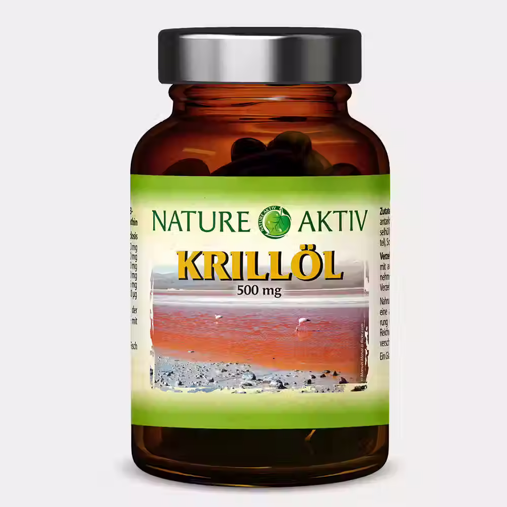 Nature Aktiv Krillöl - 1 Glas mit 60 Kapseln