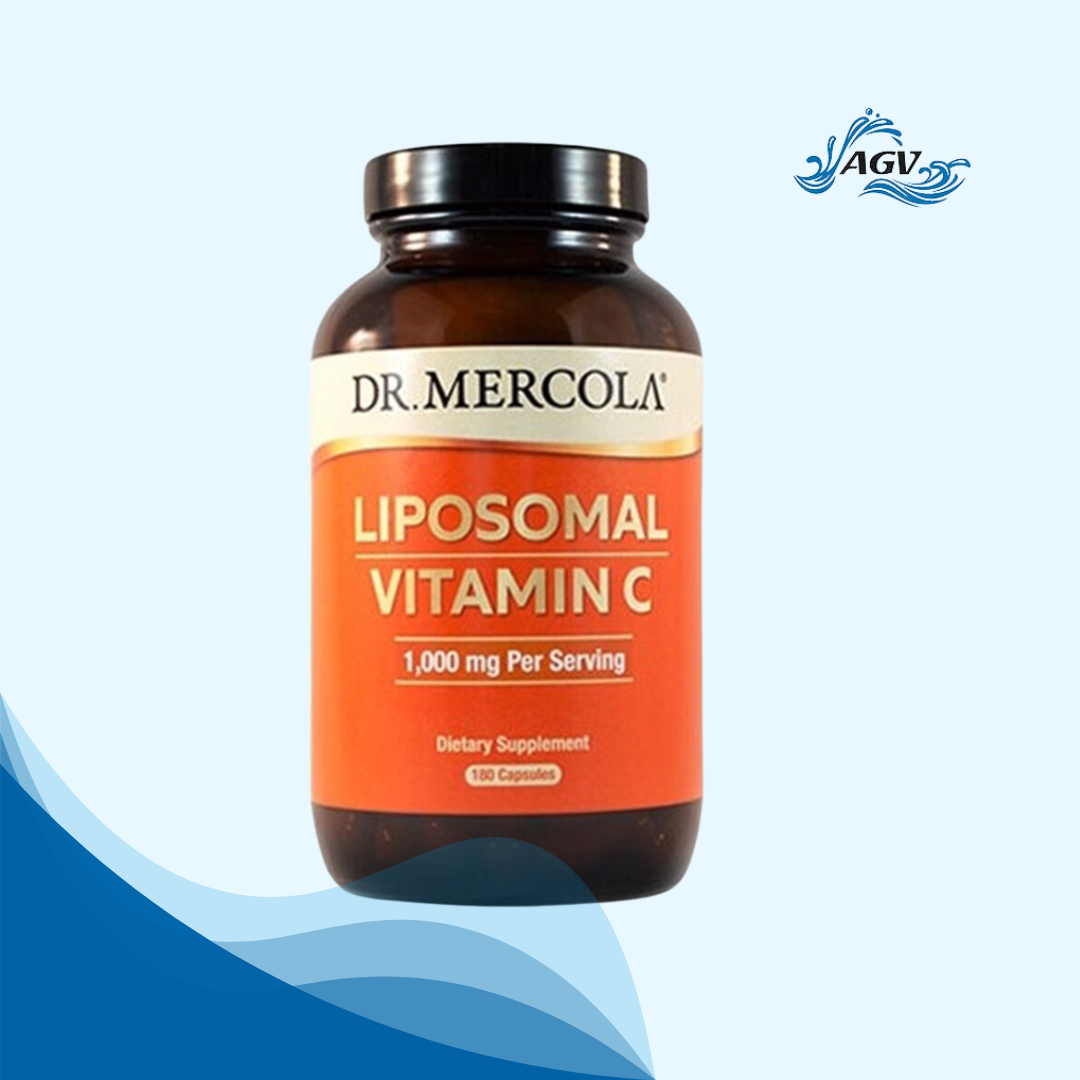 Vitamin C Liposomal – 500mg Vit C pro Kapsel, 180 Kapseln, Dr. Mercola