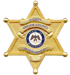 Greene County Sheriff Badge illustration