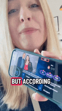 A GIF of a TikTok Ad video that Claire Sharp created for Outsmarted.