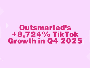 Scaling Outsmarted with TikTok Ads in Q4.