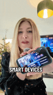 GIF of Claire's UGC Christmas Video For Outsmarted