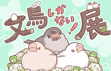 大阪 ︳文鳥しかない!展 vol.2 ︳委託販賣