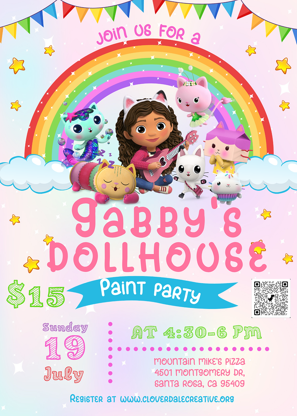 Gabby’s Dollhouse Paint Party | SANTA ROSA