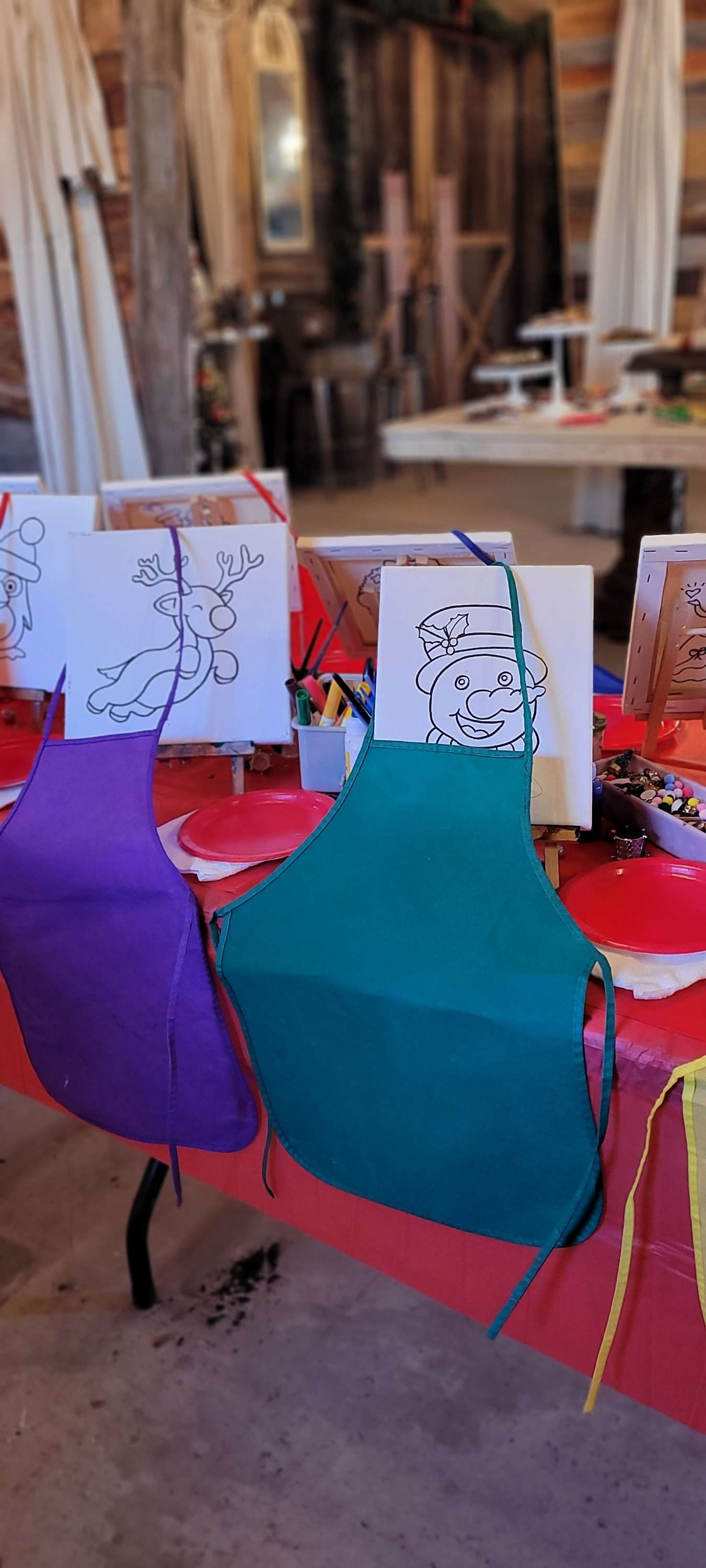 Holiday Kid's Paint Kit Bundle