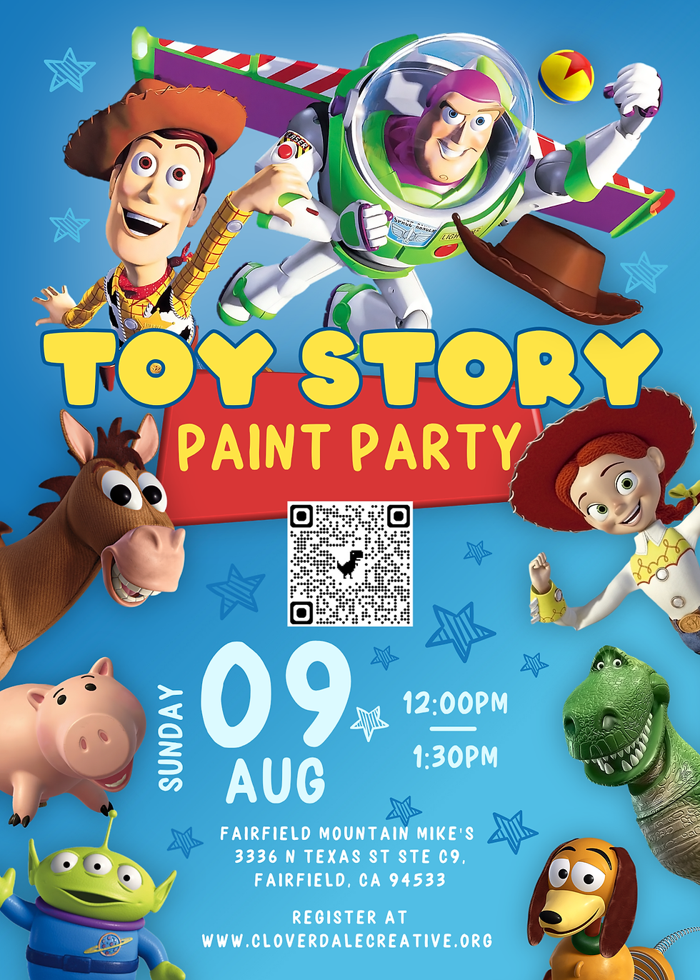 🤠 Toy Story Paint Party | FAIRFIELD