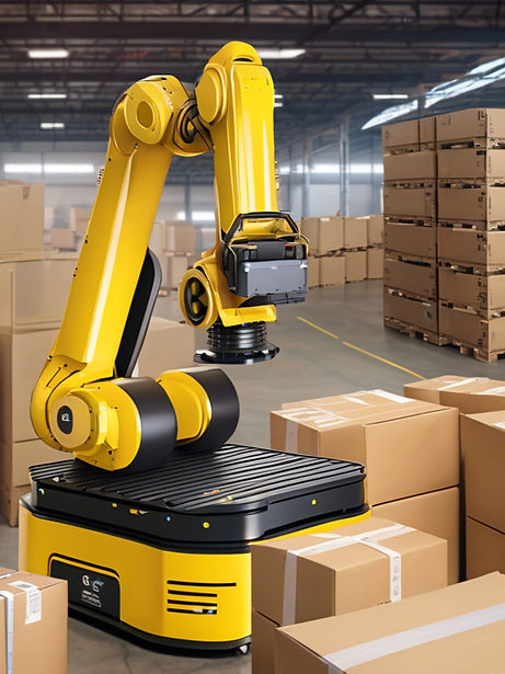 A six robot is placed on an AGV_edited_edited_edited.jpg