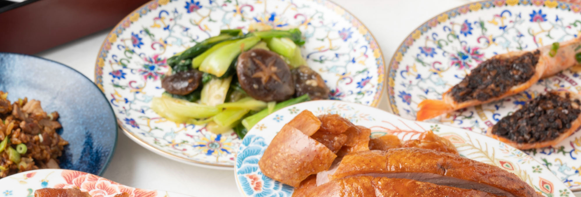 Arranged Food and Objects