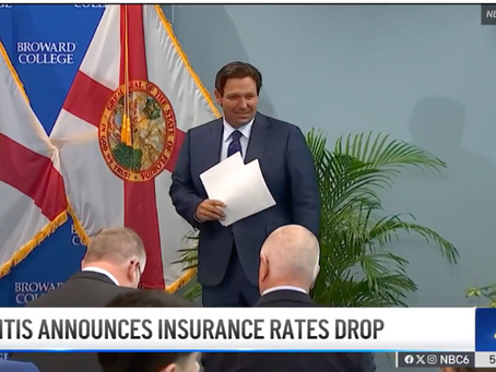 Florida Gov. DeSantis announces decrease in homeowners insurance premiums