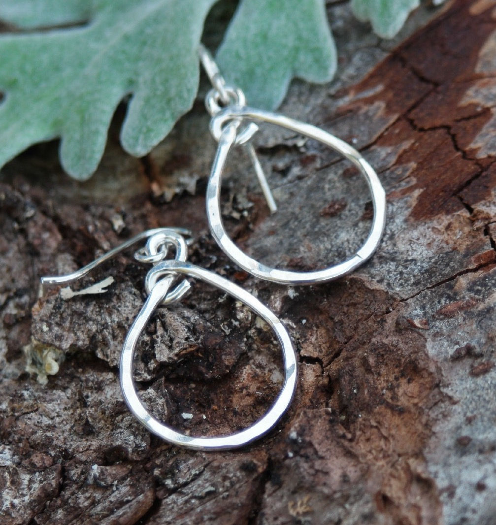 Tear Drop Italian Sterling Silver