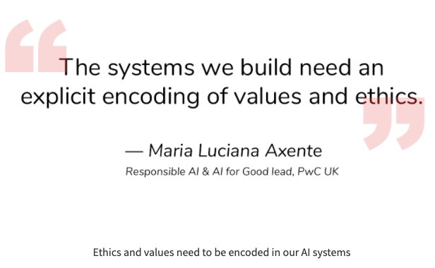 Ethics and values need to be encoded in our AI system