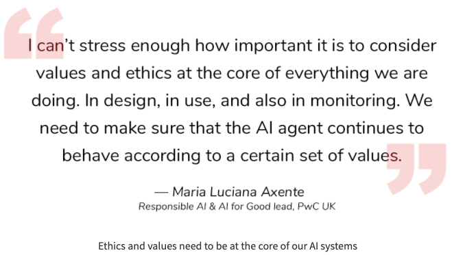 Ethics and values need to be at the core of our AI system