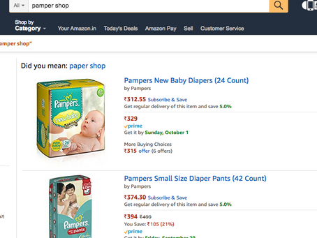 E-commerce Search – Make & Bake