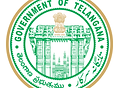 Telangana state emblem with Kakatiya Kala Thoranam and Charminar symbols - Hyderabad government certification logo