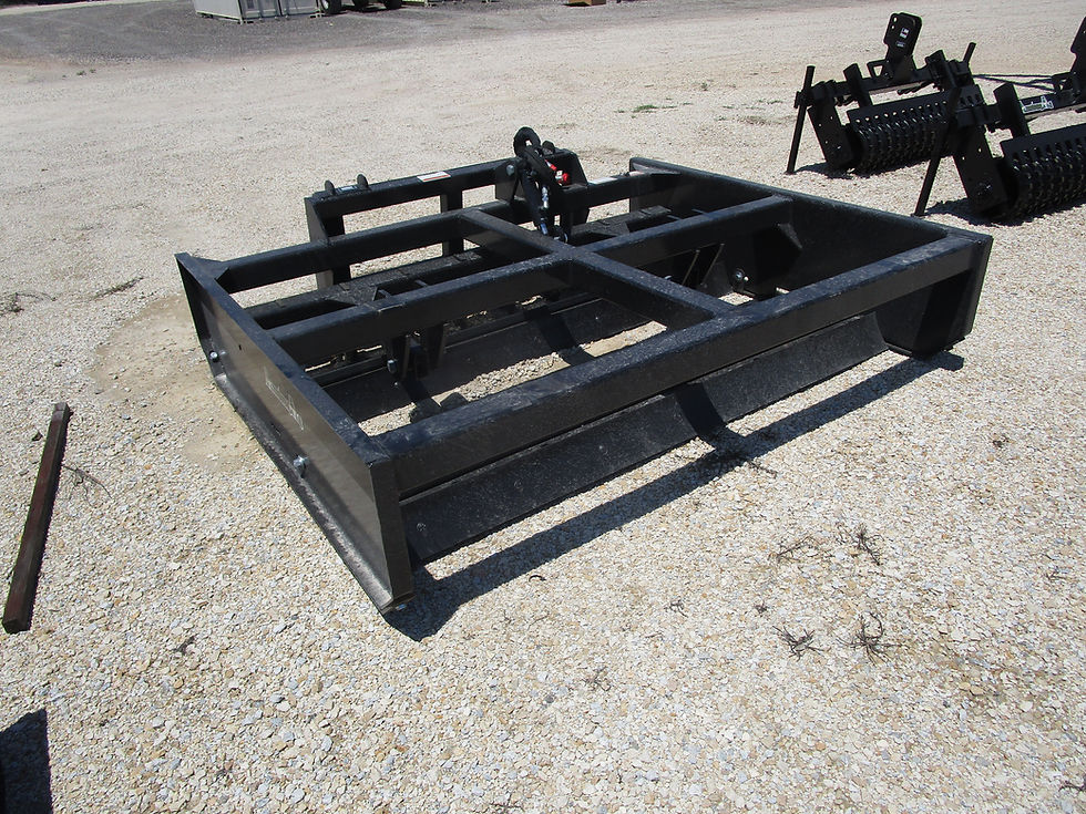 Thumbnail: ARMSTRONG AG 8 FT SS DOUBLE BLADE GRADER- W/ SCARFIRES (DBGSS8SCAR)