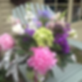 Peony & Agapanthus