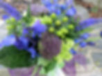 Delphinium & Hydrangea