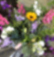 Sunflower & White Lisianthus