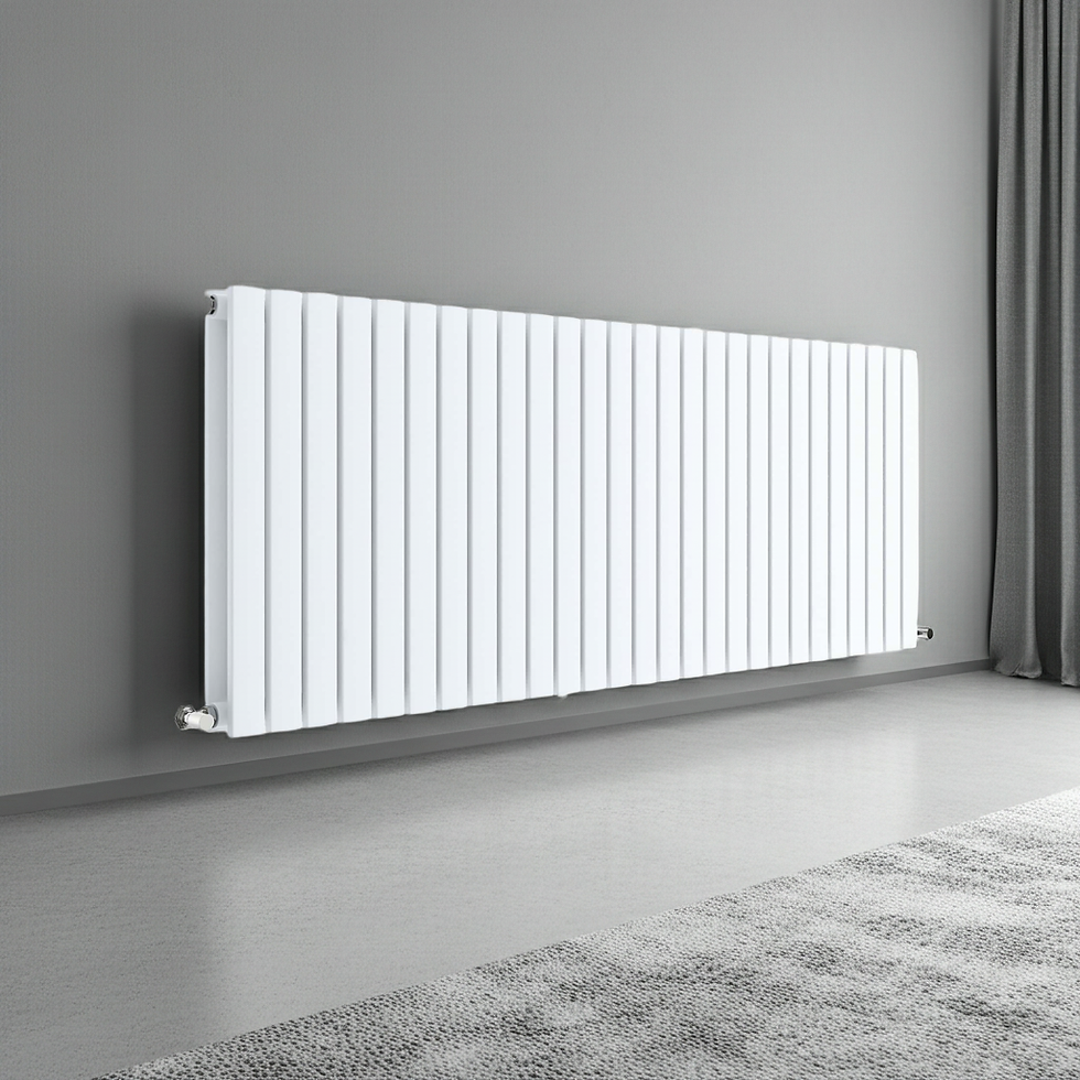 Thumbnail: VESCO Horizontal Flat Double Panel Radiator 600 x 1600