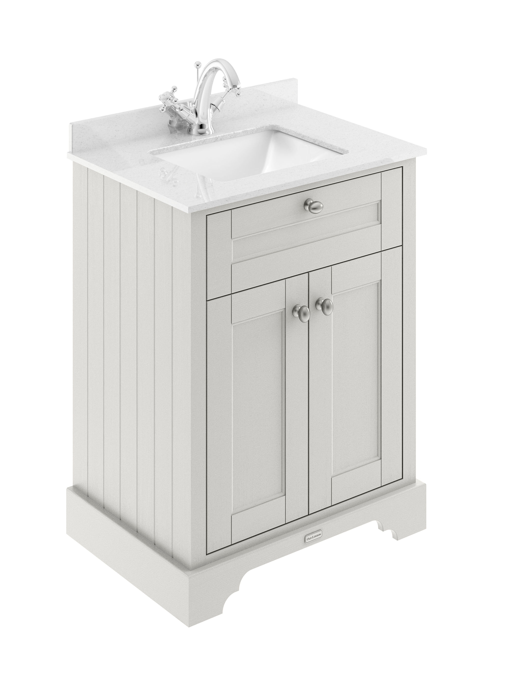 600mm Cabinet & Marble Top (1TH)