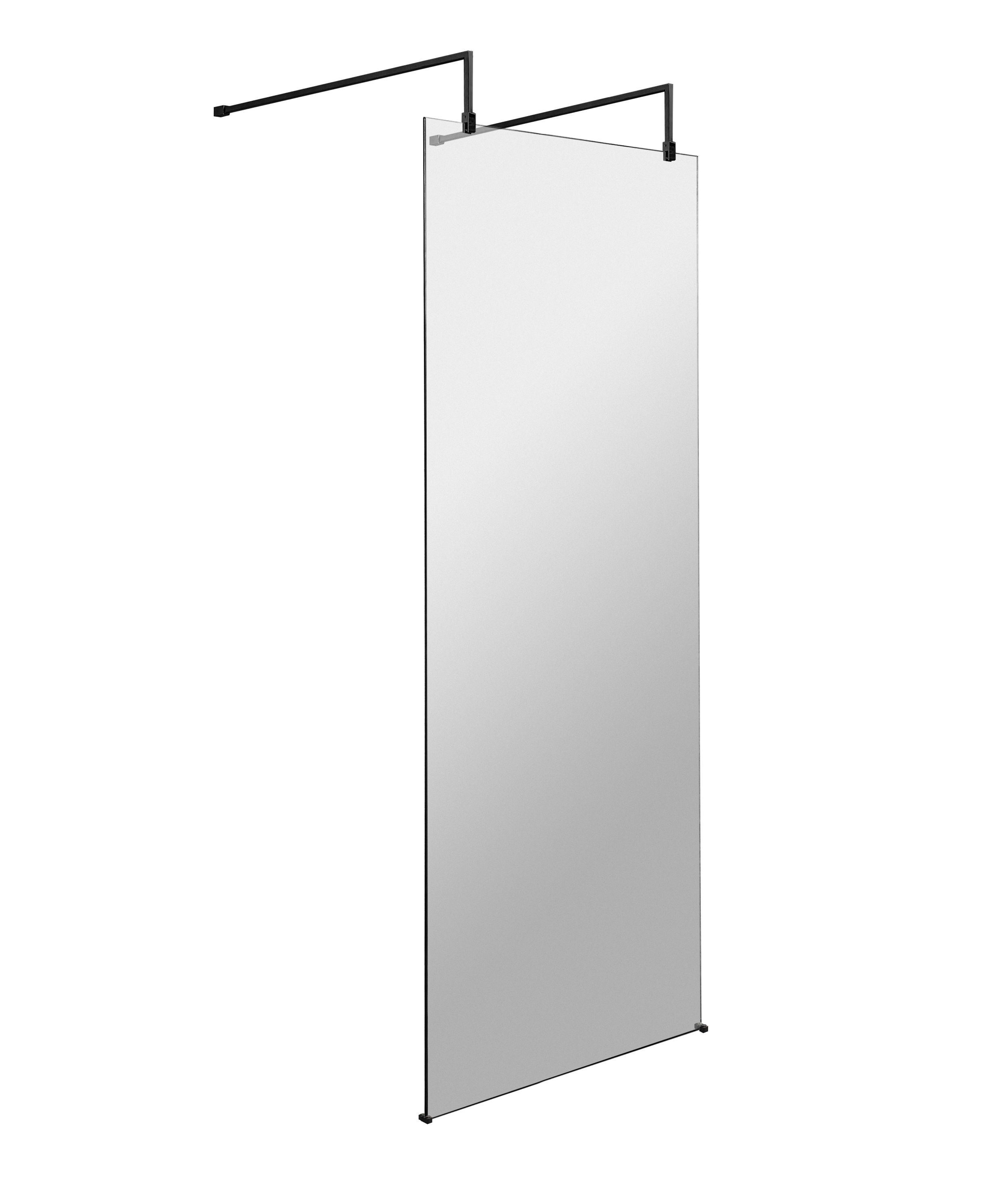 700mm Wetroom Screen with Arms and Feet