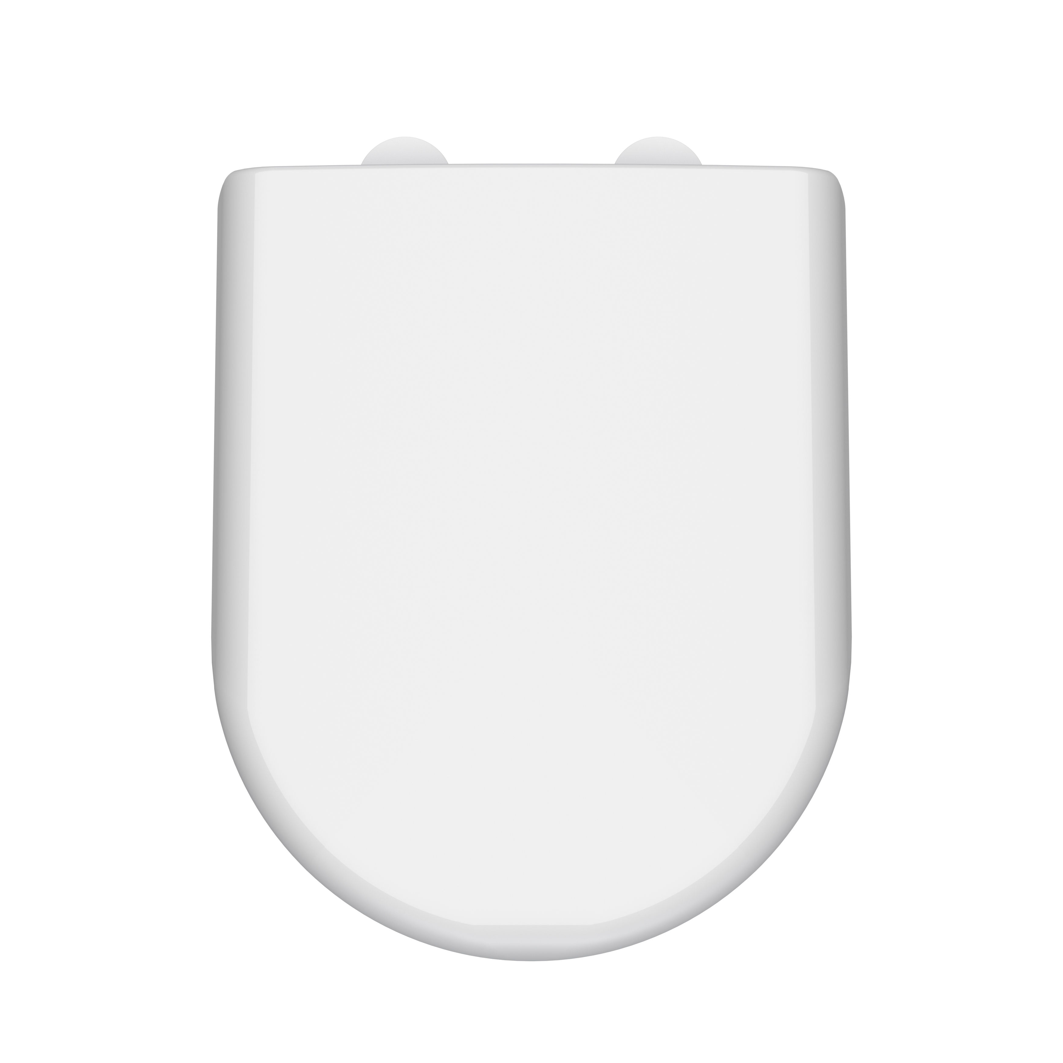 D Shaped Soft Close Toilet Seat