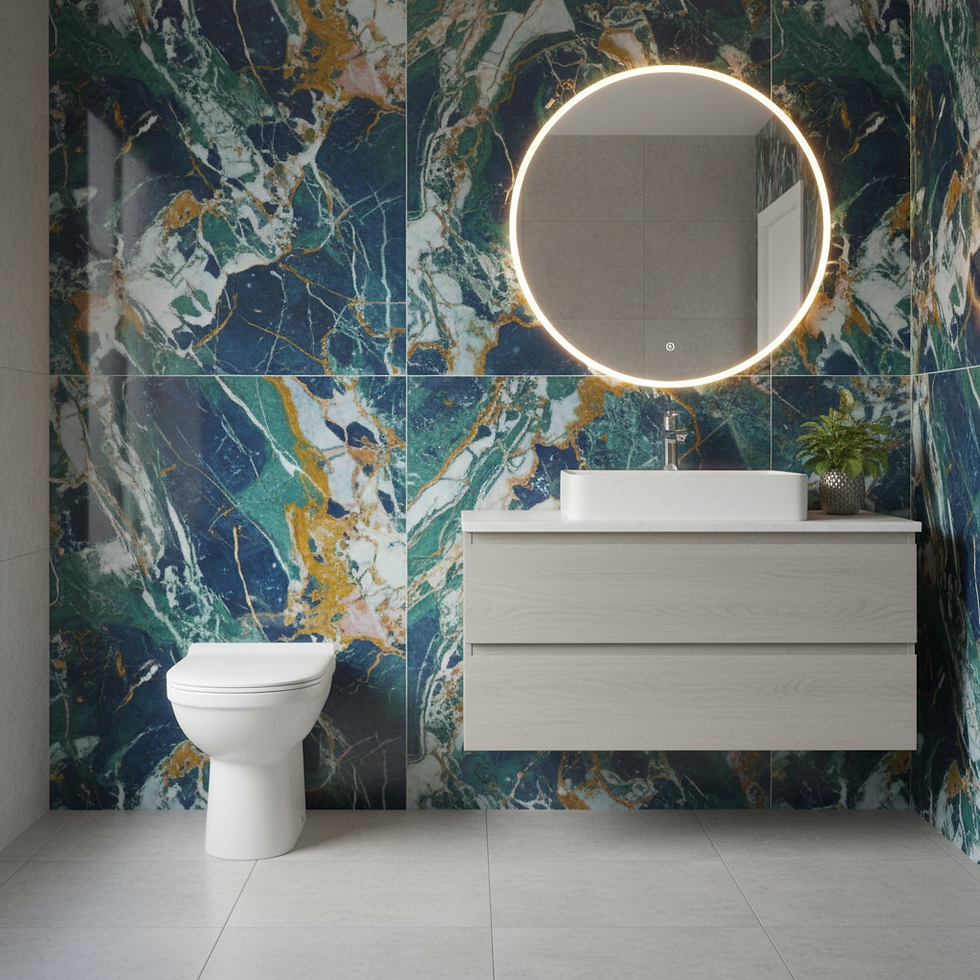 Thumbnail: AURA Rimless Back To Wall Toilet Pan & Soft Close Seat