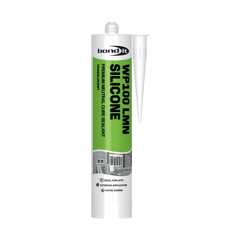 WP100 Premium uPVC Neutral Cure Oxime Silicone - Clear