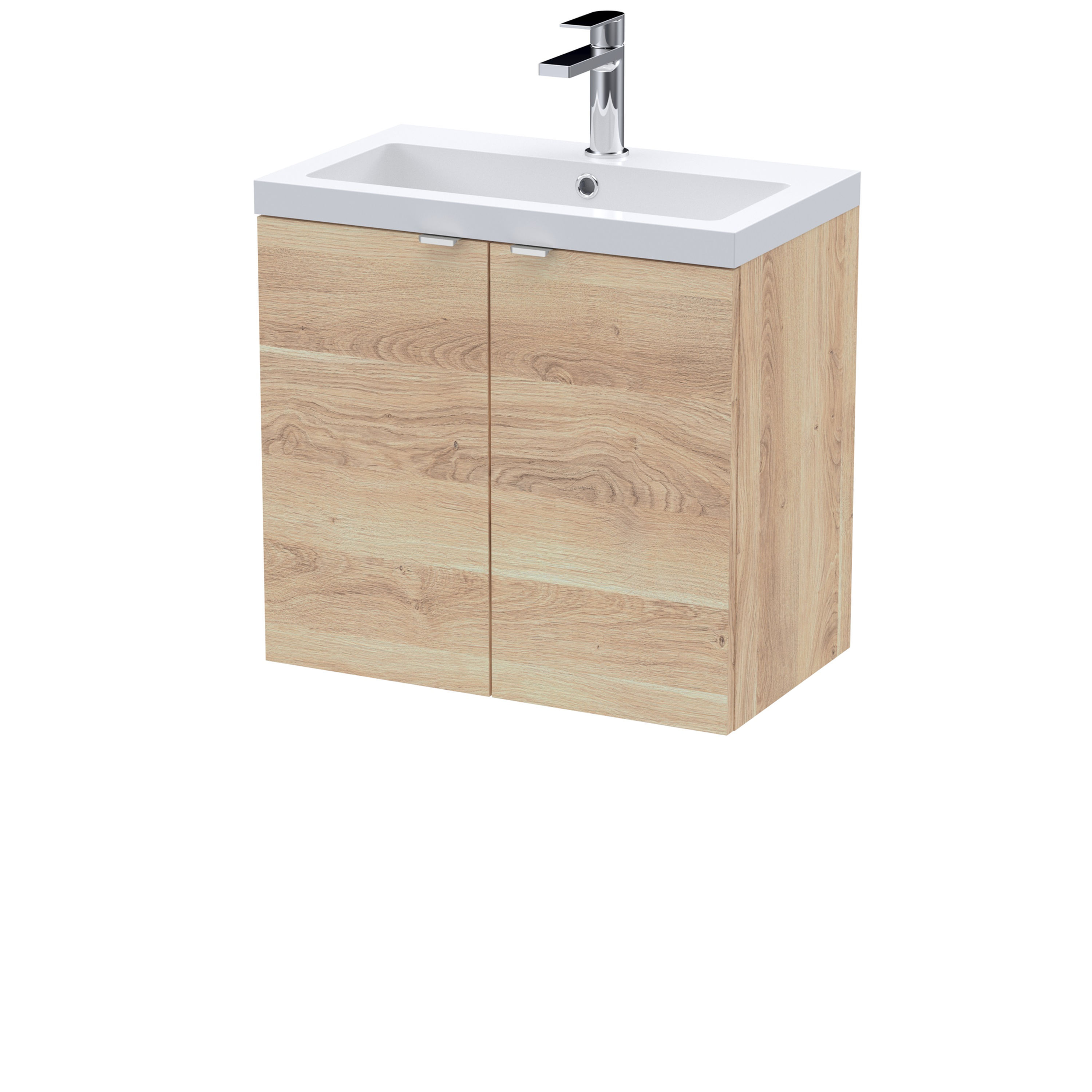 600mm 2-Door Wall Hung Unit & Basin
