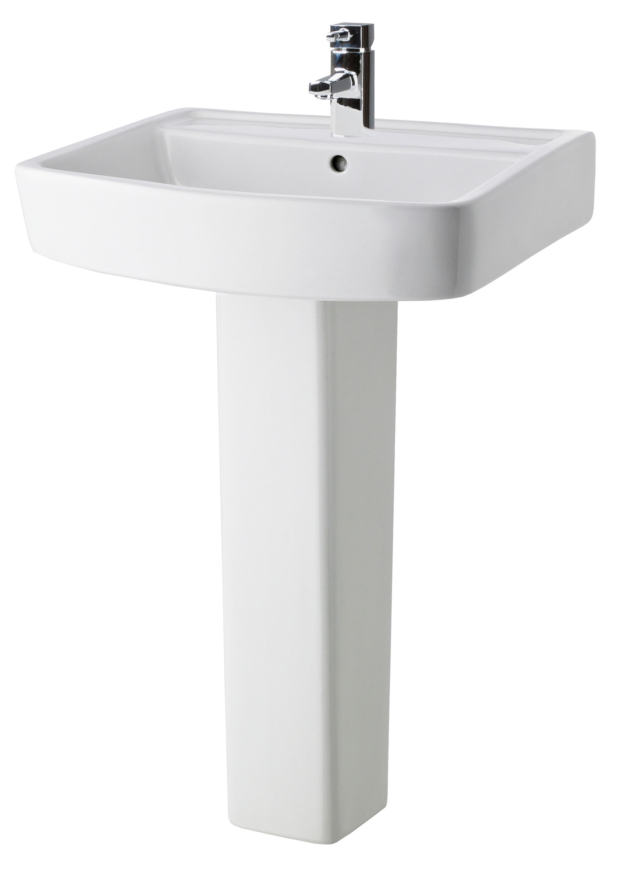 Kuma 600mm Basin & Pedestal