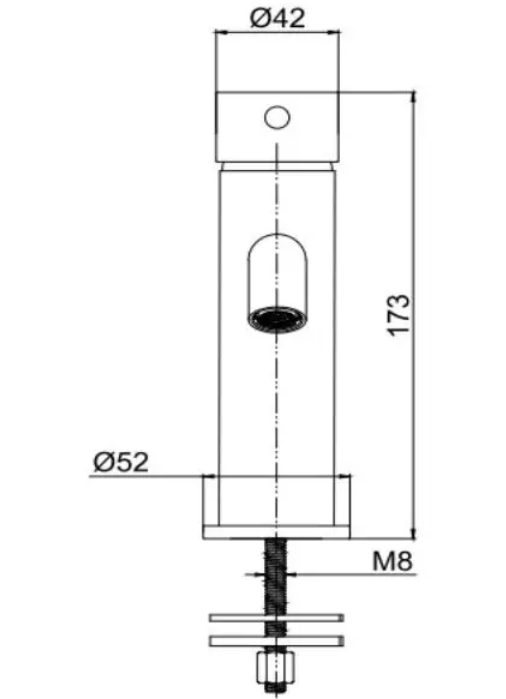 Thumbnail: LAGUNA Chrome Mono Basin Mixer - 10 Year Warranty UK