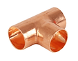 copper tee branch fitting