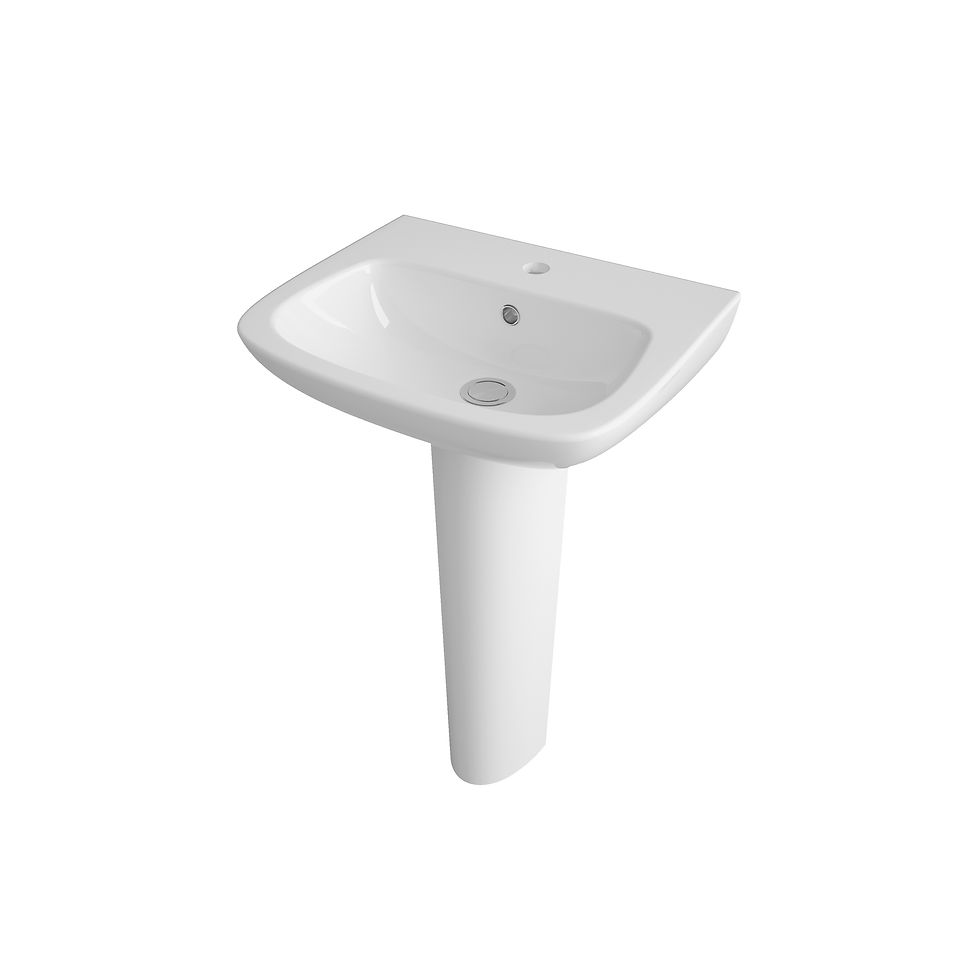 Thumbnail: Nirva Full 500mm Basin & Pedestal