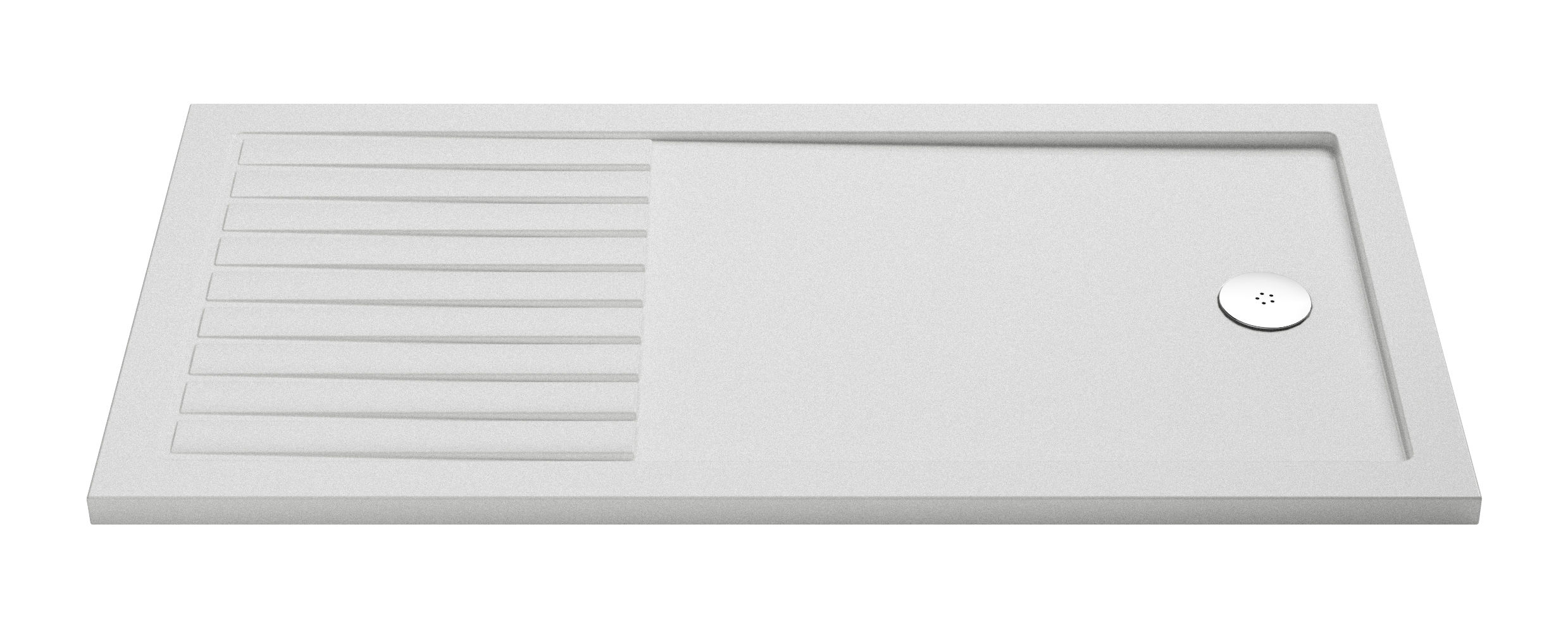 Slip Resistant Rectangular Walk-In Shower Tray 1700 x 800mm