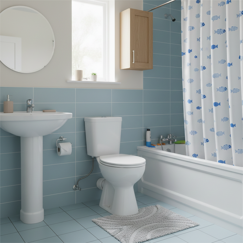 Thumbnail: CLASSIC Comfort Height Close Coupled Toilet Pan, Cistern & Soft Close Seat