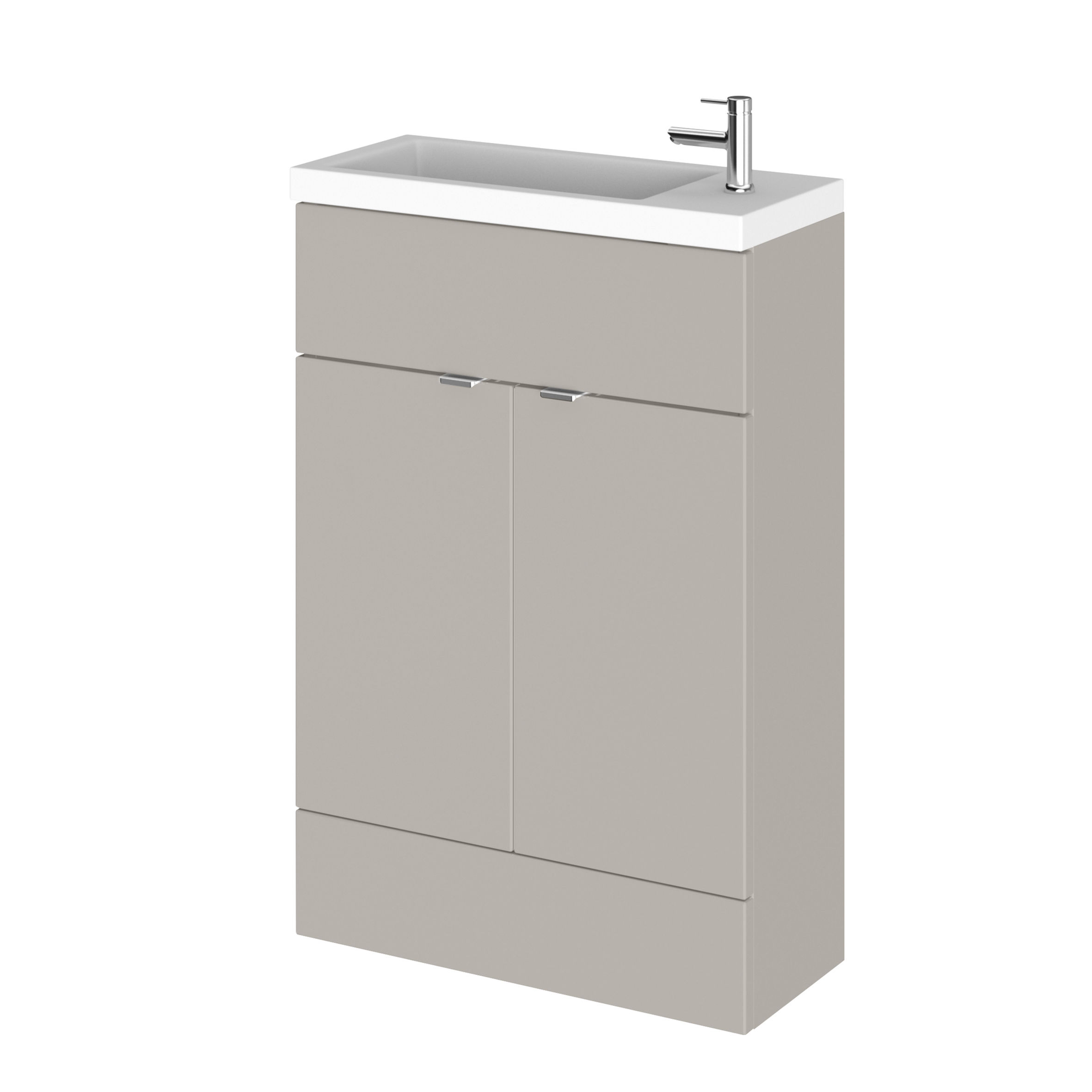 600mm Compact Vanity Unit & Basin