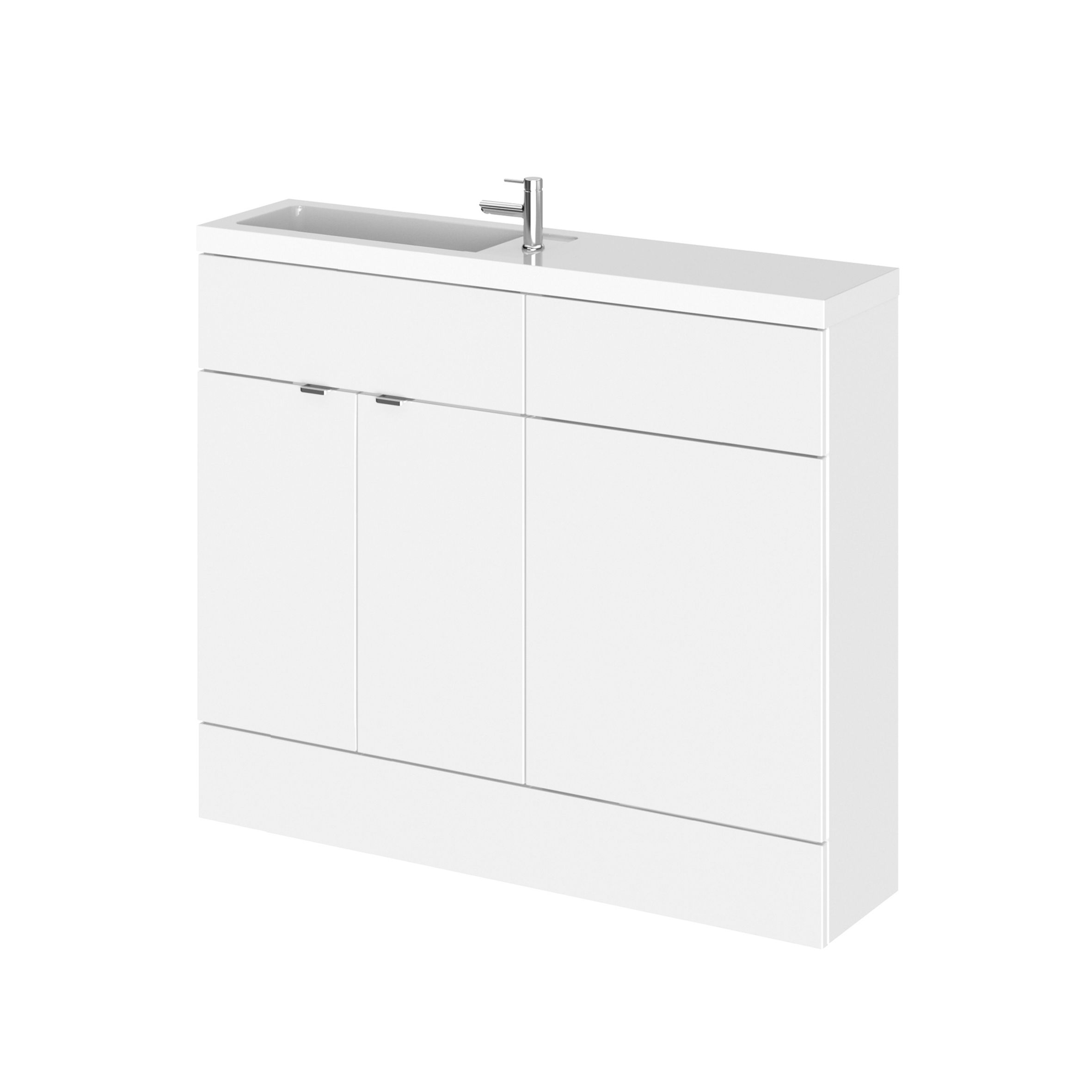 1000mm Combination Vanity & WC Compact
