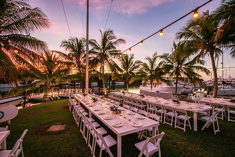 Port Douglas Yacht Club wedding setting