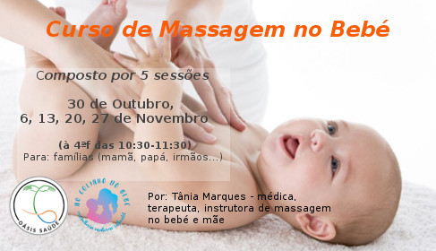Curso de Massagem no Bebé