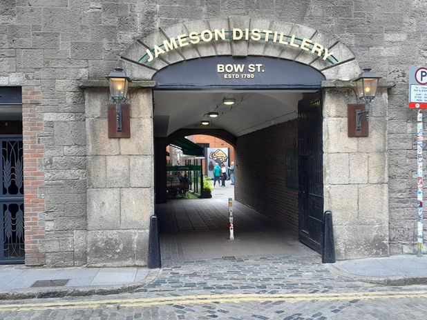 A way to enter jameson distillery