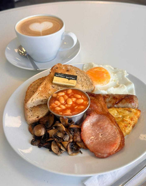 English breakfast cooked fresh for you